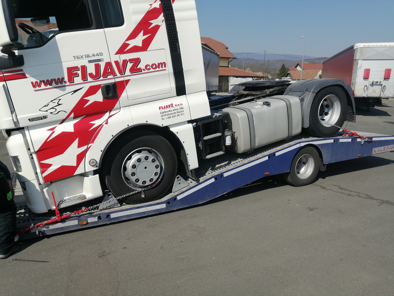 Semi-remorque porte-voitures neuf KALEPAR LKW/TRUCK TRANSPORTER: photos 17