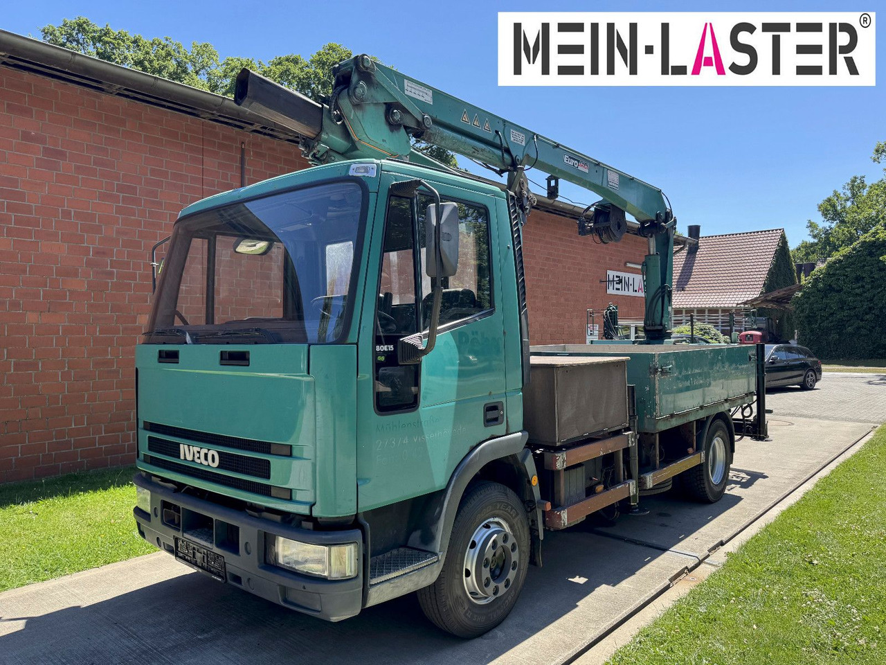 Iveco ML 80 E 15 Tirre 131 22.7 m Funk + Seilwinde - Camion grue: photos 2 Iveco ML 80 E 15 Tirre 131 22.7 m Funk + Seilwinde - Camion grue: photos 2