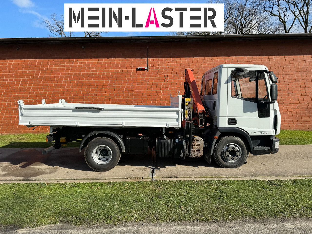 Iveco ML75E16 3 S-Kipper Kran PK 9,4m-550 kg Greifer - Utilitaire benne: photos 4 Iveco ML75E16 3 S-Kipper Kran PK 9,4m-550 kg Greifer - Utilitaire benne: photos 4