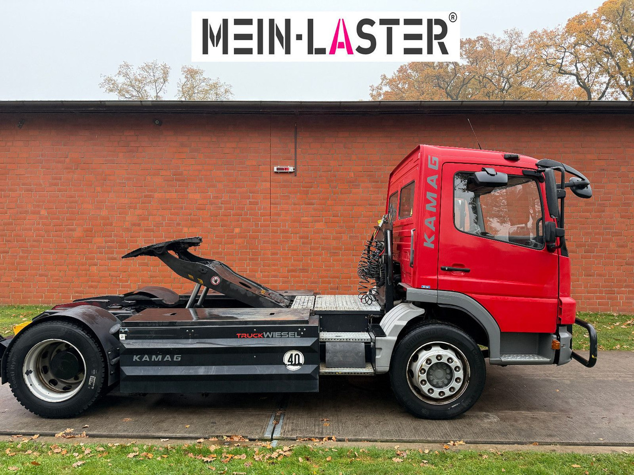 Mercedes-Benz Kamag Wiesel Terberg Rangier SZM 40 km/h - Tracteur routier: photos 2 Mercedes-Benz Kamag Wiesel Terberg Rangier SZM 40 km/h - Tracteur routier: photos 2