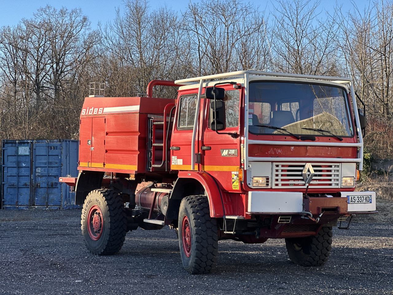 Renault M 210 - Camion de pompier: photos 1 Renault M 210 - Camion de pompier: photos 1