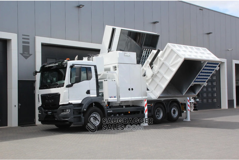 Crédit-bail de MAN TGS 26.510 6X2-4 MTS DINO 8 SAUGBAGGER MAN TGS 26.510 6X2-4 MTS DINO 8 SAUGBAGGER: photos 12