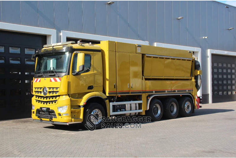 Mercedes-Benz RSP ESE 6 RD 8000 Suction Excavator - Camion hydrocureur: photos 1 Mercedes-Benz RSP ESE 6 RD 8000 Suction Excavator - Camion hydrocureur: photos 1