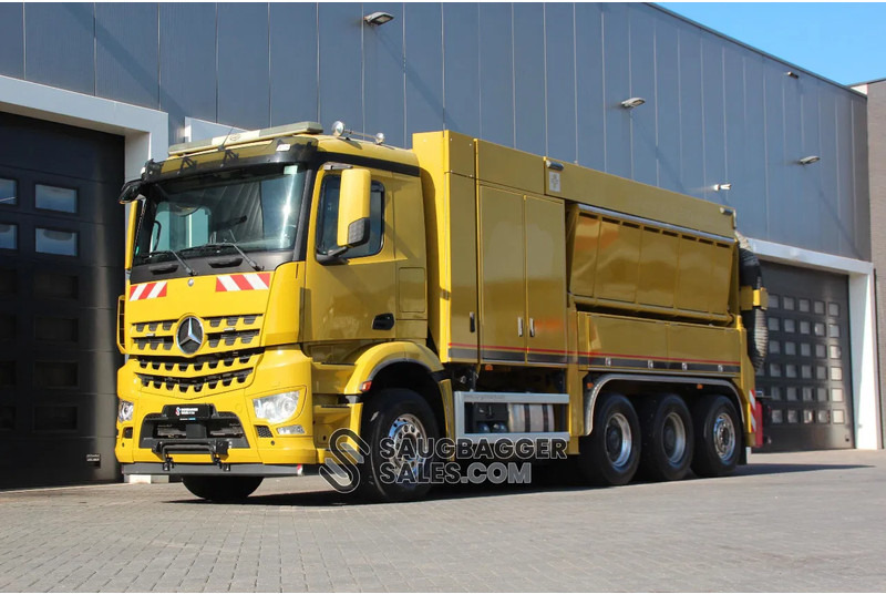Mercedes-Benz RSP ESE 6 RD 8000 Suction Excavator - Camion hydrocureur: photos 2 Mercedes-Benz RSP ESE 6 RD 8000 Suction Excavator - Camion hydrocureur: photos 2