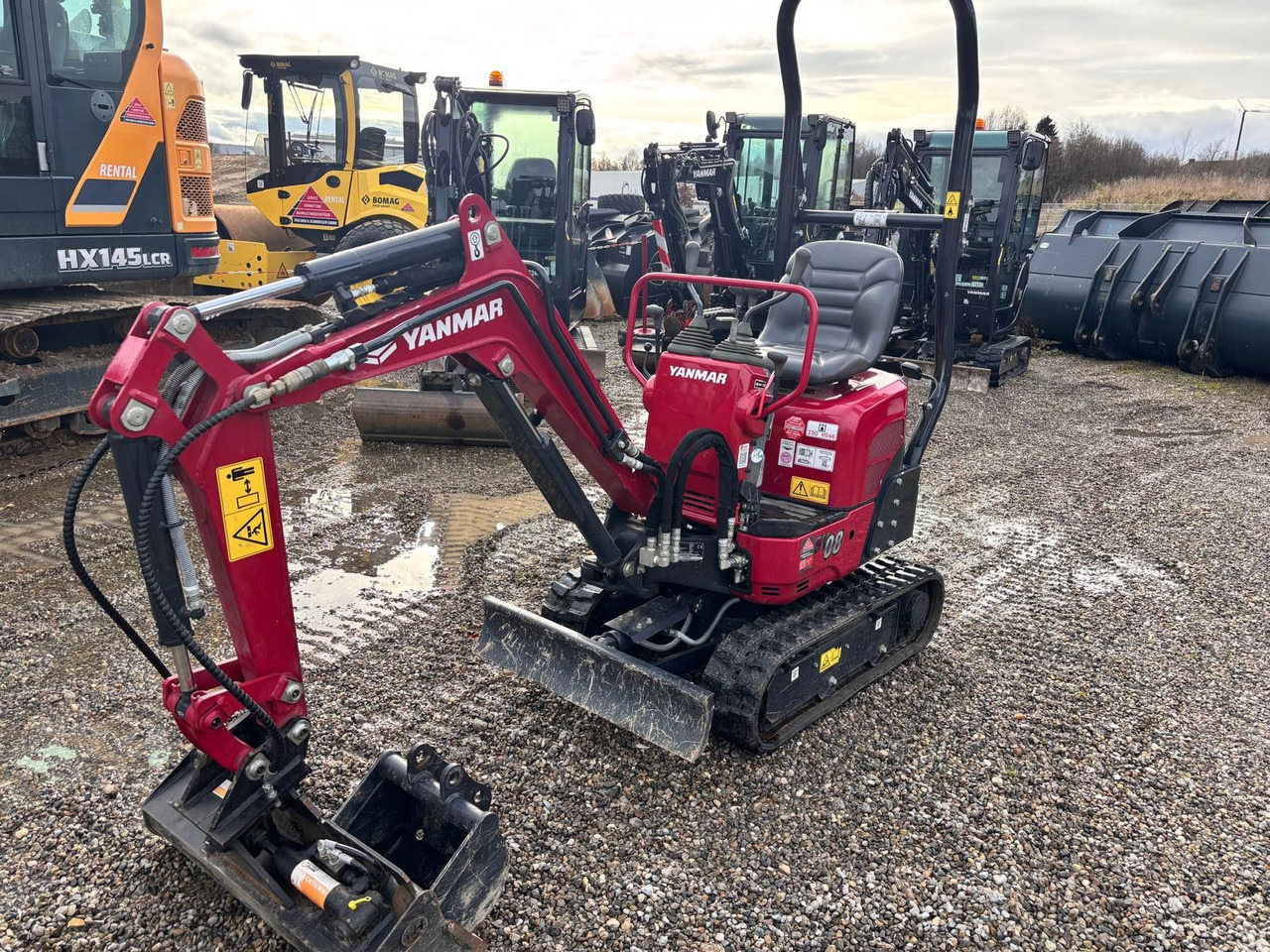 Yanmar SV08 - Mini pelle: photos 4 Yanmar SV08 - Mini pelle: photos 4