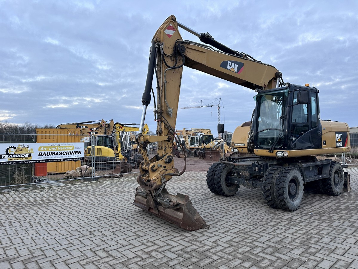 CATERPILLAR M 318 D full Hydr. Top Zustand German machine ! - Pelle sur pneus: photos 3 CATERPILLAR M 318 D full Hydr. Top Zustand German machine ! - Pelle sur pneus: photos 3