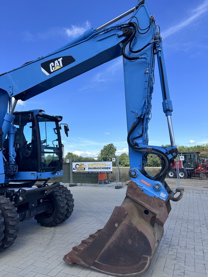 Pelle sur pneus CATERPILLAR M 318 F Oil Quick OQ 65 Deutsche Maschine Top !: photos 37