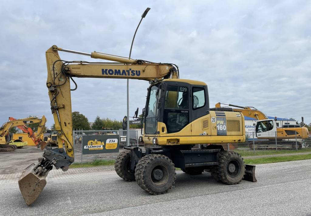 Komatsu PW 160 ES-7K Clima German machine! - Pelle sur pneus: photos 5 Komatsu PW 160 ES-7K Clima German machine! - Pelle sur pneus: photos 5