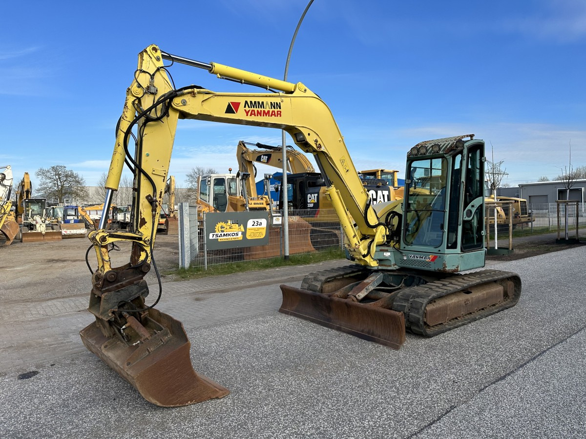 YANMAR Vio 75 Top Zustand German machine ! ! ! - Mini pelle: photos 5 YANMAR Vio 75 Top Zustand German machine ! ! ! - Mini pelle: photos 5