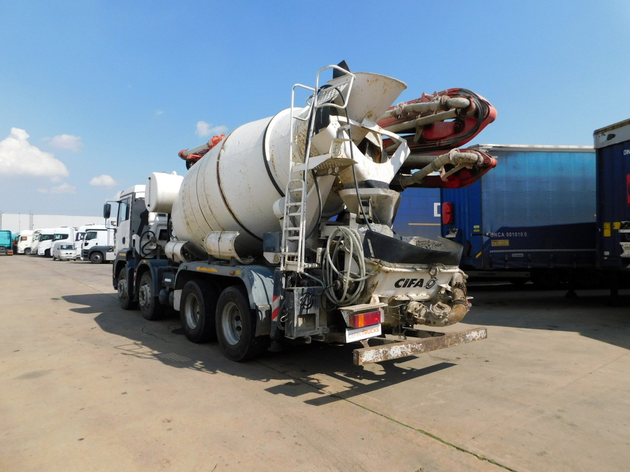 Man Tga 35410 - Camion malaxeur: photos 4 Man Tga 35410 - Camion malaxeur: photos 4