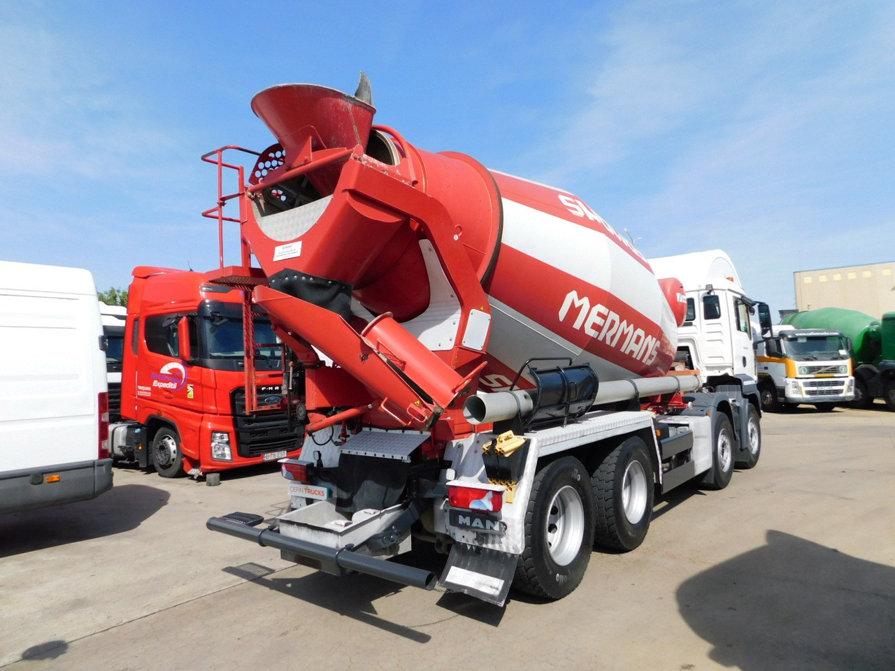 Man Tgs - Camion malaxeur: photos 3 Man Tgs - Camion malaxeur: photos 3