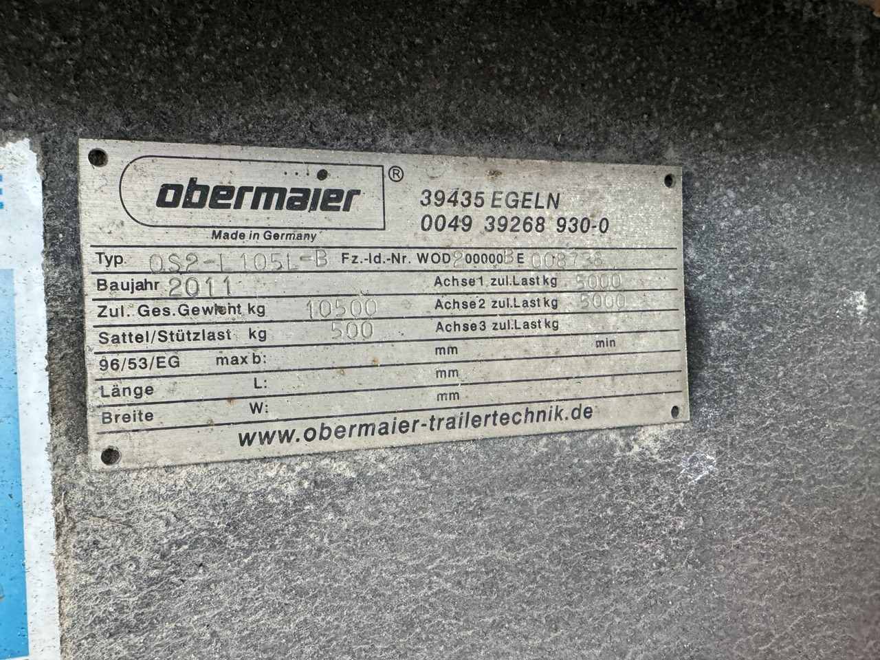 Andere OS2-L105 L/B OS2-L105 L/B, durchladbar, Edscha, Ex-Fahrschule! - Remorque plateau: photos 5 Andere OS2-L105 L/B OS2-L105 L/B, durchladbar, Edscha, Ex-Fahrschule! - Remorque plateau: photos 5