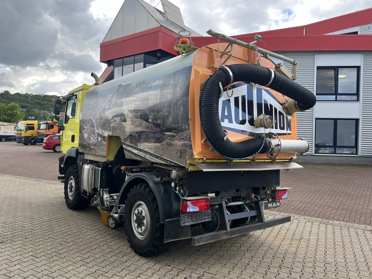 Camion MAN TGM 13.280 4X4 BL TGM 13.280 4X4 BL, Kehhrmaschine Nothelfer Kobit K6: photos 10