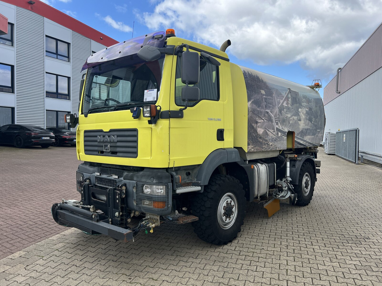 Camion MAN TGM 13.280 4X4 BL TGM 13.280 4X4 BL, Kehhrmaschine Nothelfer Kobit K6: photos 12