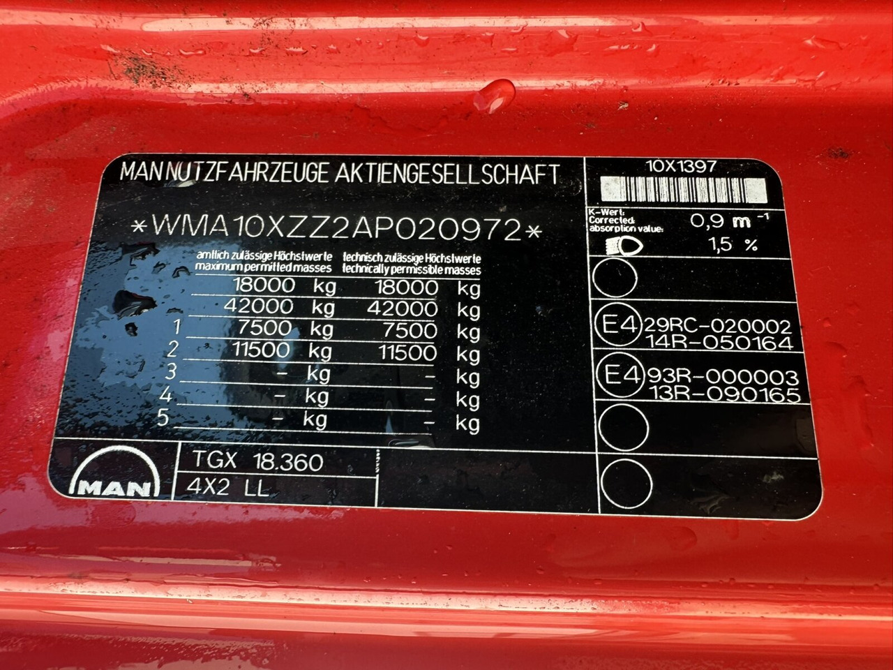 MAN TGX 18.360 4X2 LL TGX 18.360 4X2 LL, Fahrschule - Camion: photos 3 MAN TGX 18.360 4X2 LL TGX 18.360 4X2 LL, Fahrschule - Camion: photos 3