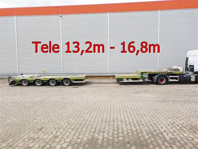 Faymonville STN-4AX STN-4AX, Ausziehbar auf 16,8m, 2x Lenkachse - Semi-remorque surbaissé: photos 1 Faymonville STN-4AX STN-4AX, Ausziehbar auf 16,8m, 2x Lenkachse - Semi-remorque surbaissé: photos 1