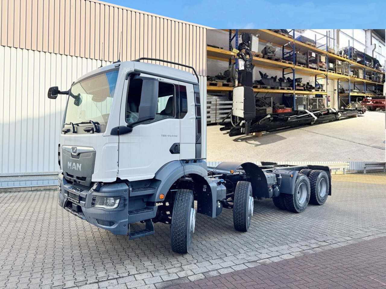 MAN 41.440 8x4 BB 41.440 8x4 BB - Camion ampliroll: photos 1 MAN 41.440 8x4 BB 41.440 8x4 BB - Camion ampliroll: photos 1