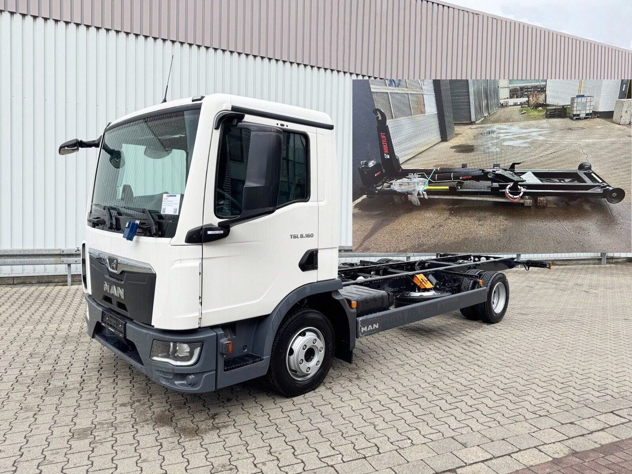 MAN TGL 8.160 4x2 BL CH TGL 8.160 4x2 BL CH, City-Abroller - Camion ampliroll: photos 1 MAN TGL 8.160 4x2 BL CH TGL 8.160 4x2 BL CH, City-Abroller - Camion ampliroll: photos 1