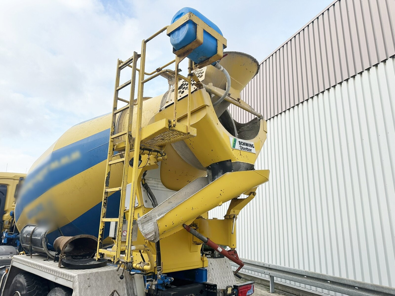 MAN TGS 32.400 8X4 BB TGS 32.400 8x4 BB, Stetter ca. 9m³ - Camion malaxeur: photos 4 MAN TGS 32.400 8X4 BB TGS 32.400 8x4 BB, Stetter ca. 9m³ - Camion malaxeur: photos 4