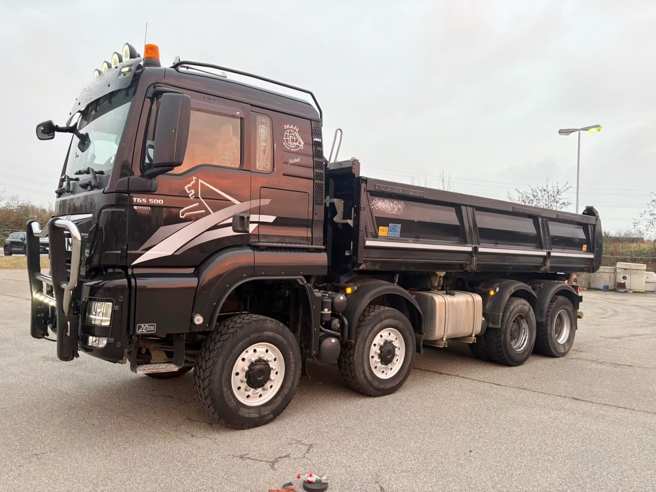 MAN TGS 35.500 8x8 BB TGS 35.500 8x8 BB, Meiller Bordmatik - Camion benne: photos 1 MAN TGS 35.500 8x8 BB TGS 35.500 8x8 BB, Meiller Bordmatik - Camion benne: photos 1
