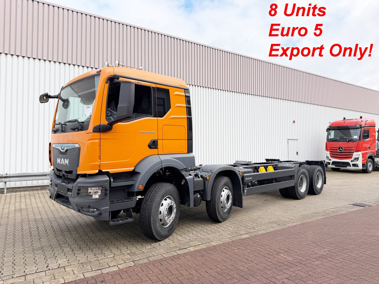 MAN TGS 41.440 8x4 BB CH TGS 41.440 8x4 BB CH, Retarder, MEHRFACH VORHANDEN! - Châssis cabine: photos 1 MAN TGS 41.440 8x4 BB CH TGS 41.440 8x4 BB CH, Retarder, MEHRFACH VORHANDEN! - Châssis cabine: photos 1