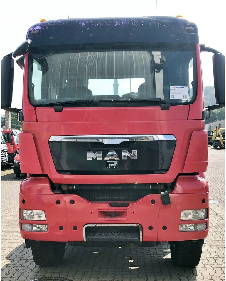 Châssis cabine MAN TGS 41.480 8X8 BB TGS 41.480 8X8 BB, Bender Stahlmulde ca. 18m³, hydr. Heckklappe: photos 10