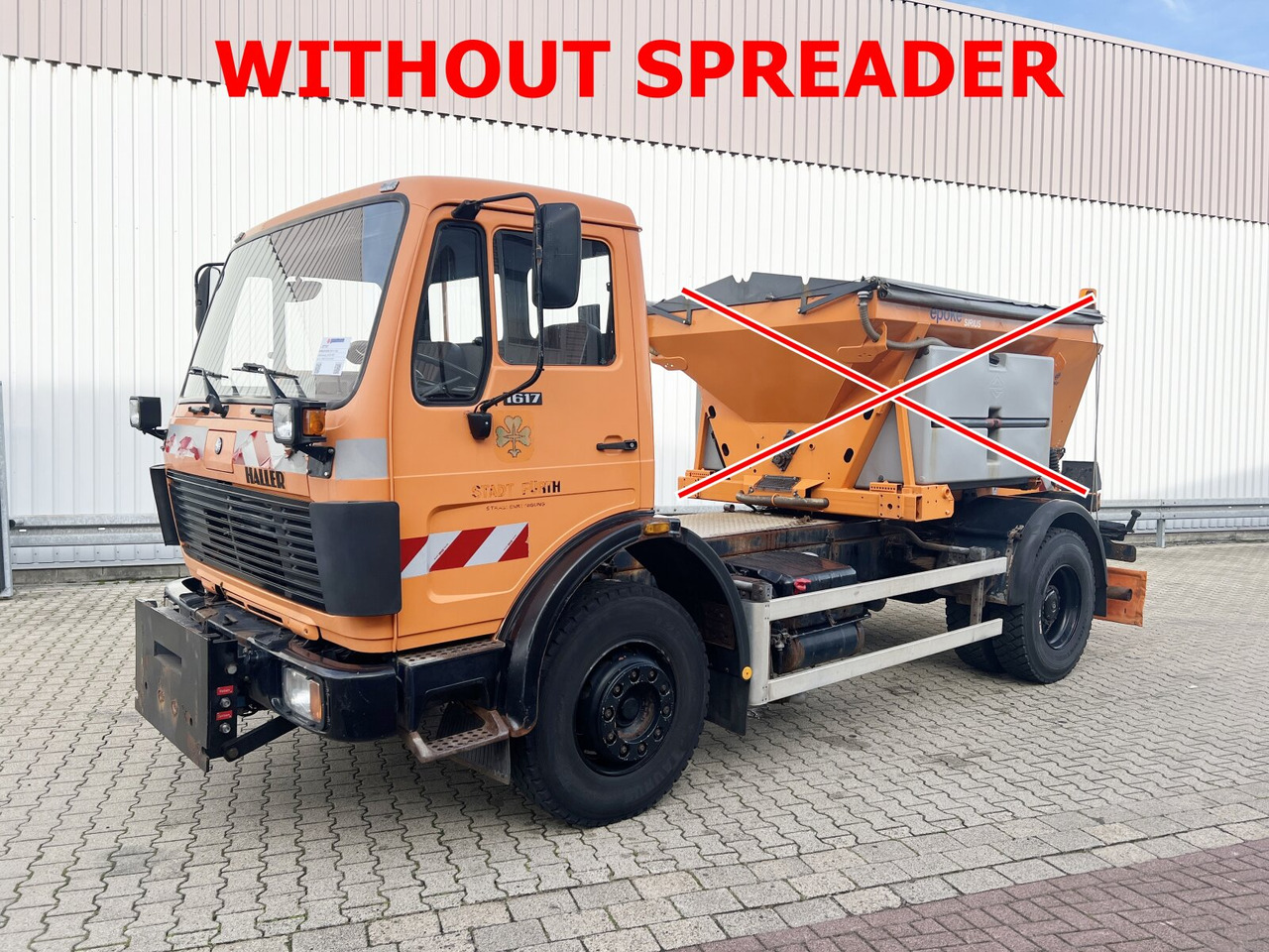 Mercedes-Benz 1617 C 4x2 1617 C 4x2, Winterdienstausstattung - Engin de déneigement: photos 1 Mercedes-Benz 1617 C 4x2 1617 C 4x2, Winterdienstausstattung - Engin de déneigement: photos 1