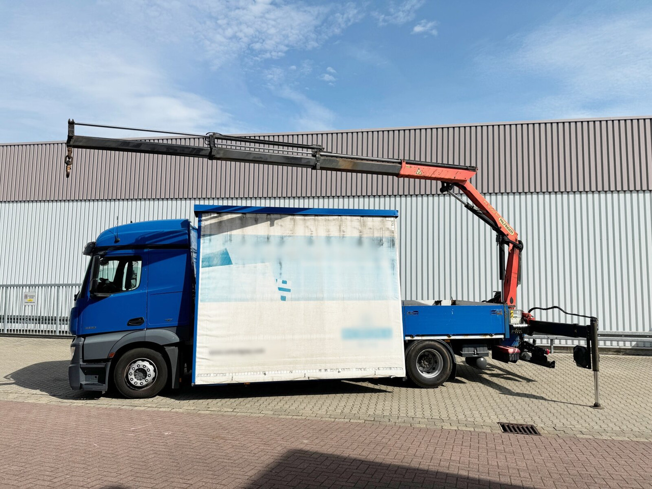Camion grue Mercedes-Benz Actros 1836 L 4x2 Actros 1836 L 4x2, Glastransporter, Heckkran Palfinger Pk 12002-EH, Funk: photos 13