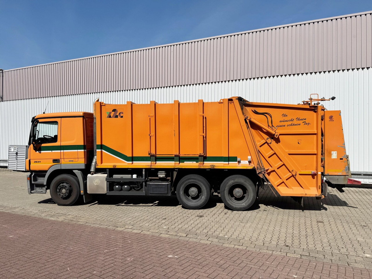 Benne à ordures ménagères pour transport de déchets Mercedes-Benz Actros 2641/48 L 6x4 Actros 2641/48 L 6x4, Haller M21X2C, Zöller Schüttung: photos 14