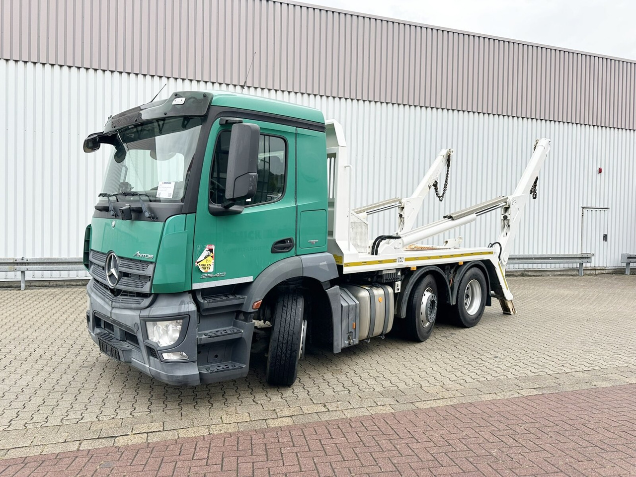 Mercedes-Benz Antos 2540 L 6x2 Antos 2540 L 6x2, Vorlauflenk-/Liftachse, Teleabsetzer - Camion multibenne: photos 1 Mercedes-Benz Antos 2540 L 6x2 Antos 2540 L 6x2, Vorlauflenk-/Liftachse, Teleabsetzer - Camion multibenne: photos 1