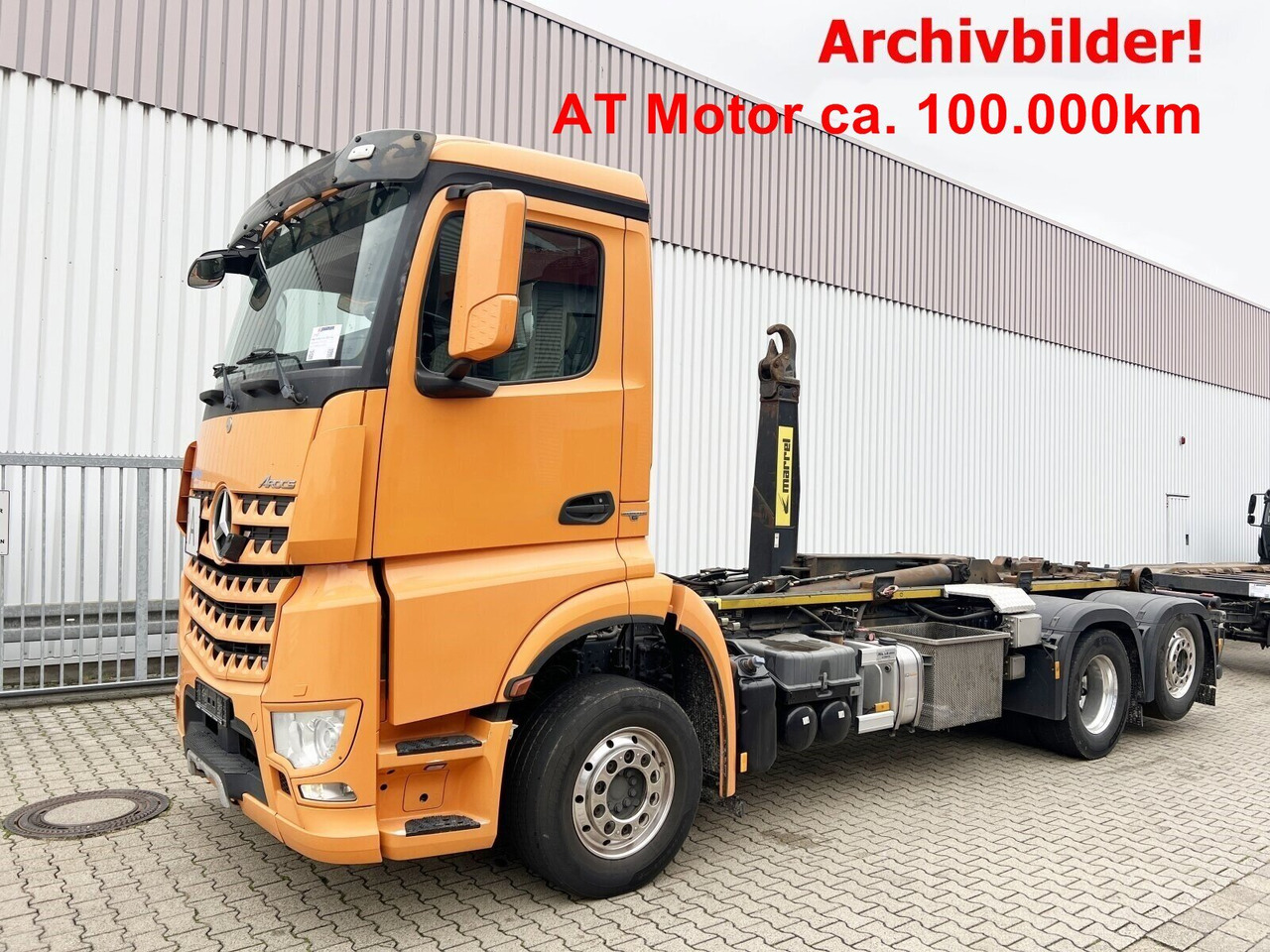 Mercedes-Benz Arocs 2552 L 6x2 Arocs 2552 L 6x2, Lenk-/Liftachse - Camion ampliroll: photos 1 Mercedes-Benz Arocs 2552 L 6x2 Arocs 2552 L 6x2, Lenk-/Liftachse - Camion ampliroll: photos 1