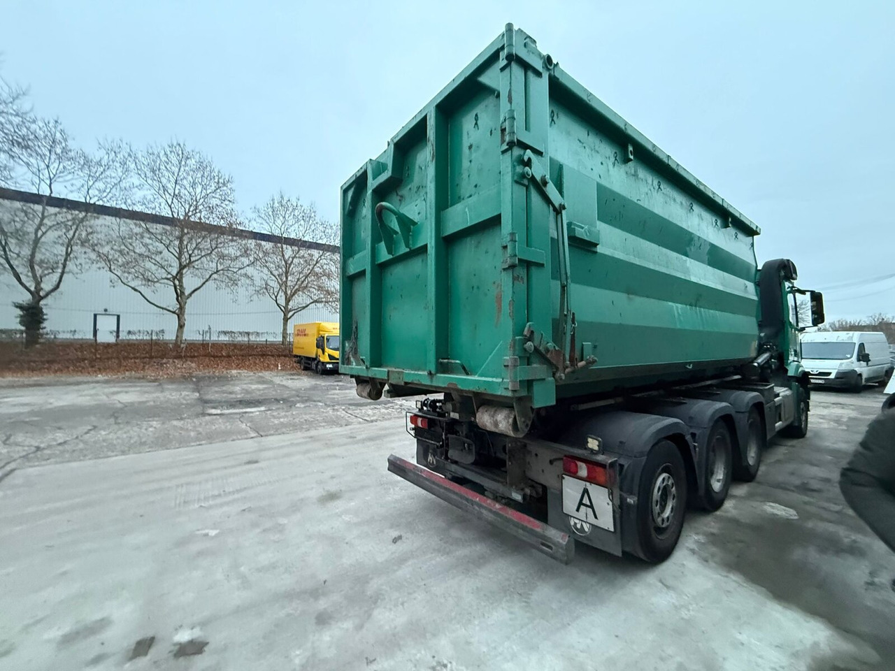 Mercedes-Benz Arocs 3240 L 8x4 ENA Arocs 3240 L 8x4 ENA, Lenk-/Liftachse, Navi, Hiab Abrollkipper - Camion ampliroll: photos 4 Mercedes-Benz Arocs 3240 L 8x4 ENA Arocs 3240 L 8x4 ENA, Lenk-/Liftachse, Navi, Hiab Abrollkipper - Camion ampliroll: photos 4