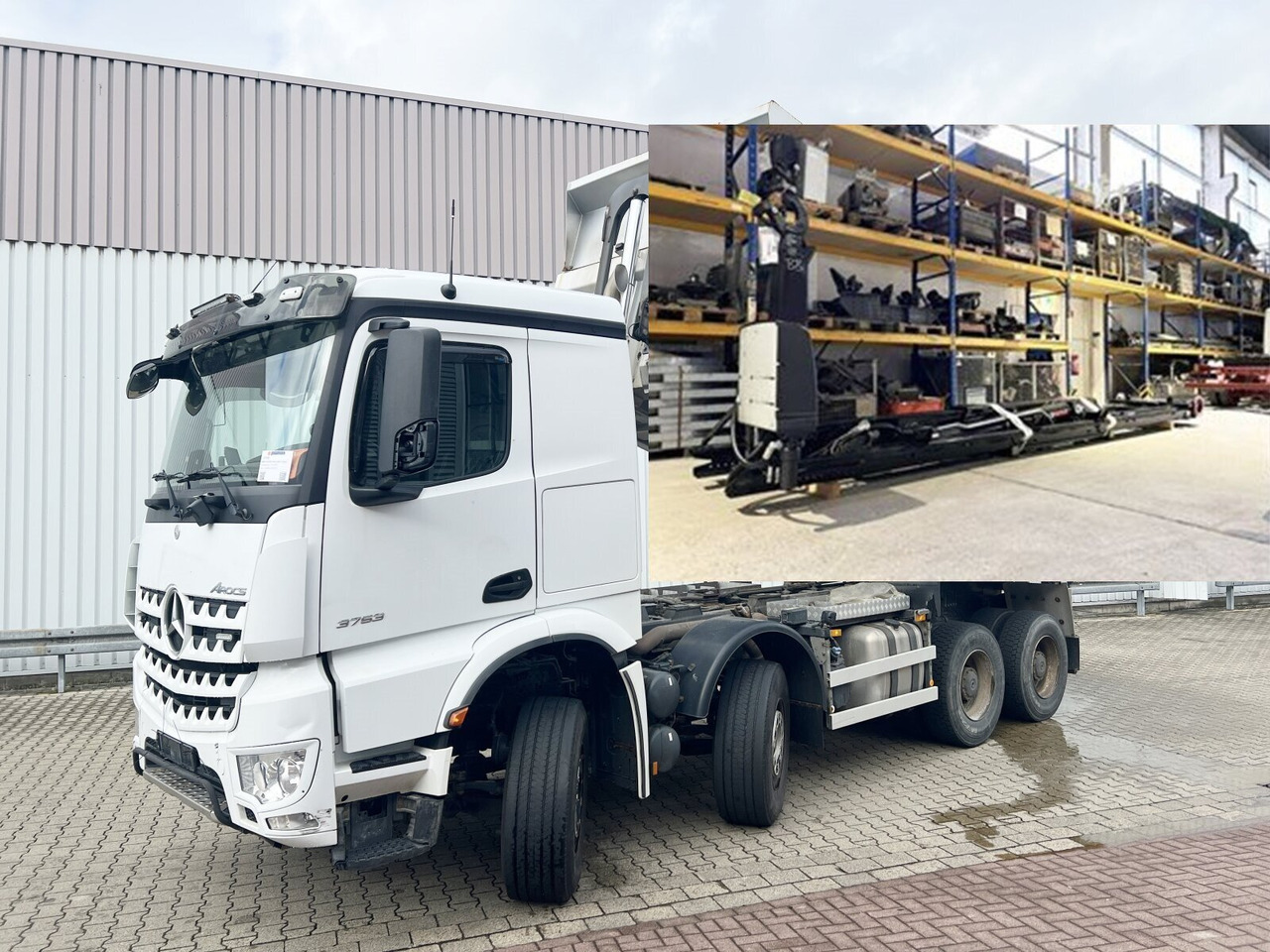 Mercedes-Benz Arocs 3253 K 8x4/4 Arocs 3253 K 8x4/4, Retarder - Camion ampliroll: photos 1 Mercedes-Benz Arocs 3253 K 8x4/4 Arocs 3253 K 8x4/4, Retarder - Camion ampliroll: photos 1