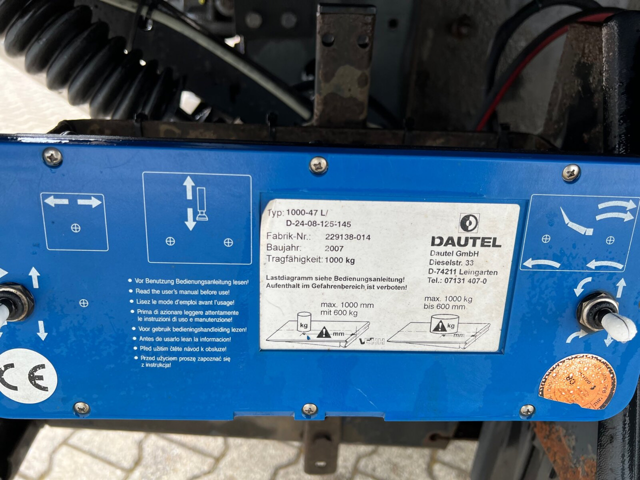 Mercedes-Benz Atego 1224 L 4x2 Atego 1224 L, Möbelkoffer, Dautel LBW, 42 cbm - Camion fourgon: photos 2 Mercedes-Benz Atego 1224 L 4x2 Atego 1224 L, Möbelkoffer, Dautel LBW, 42 cbm - Camion fourgon: photos 2