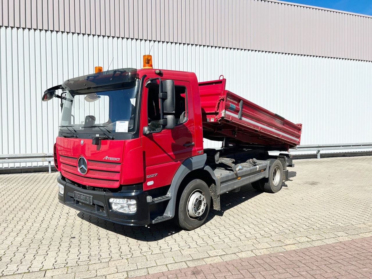 Mercedes-Benz Atego 1227 K 4x2 Atego 1227 K 4x2, Meiller Kipper - Camion benne: photos 1 Mercedes-Benz Atego 1227 K 4x2 Atego 1227 K 4x2, Meiller Kipper - Camion benne: photos 1