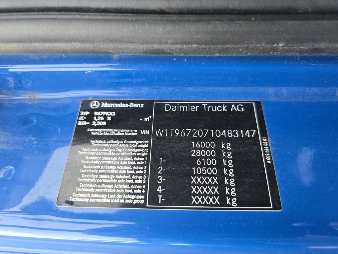 Mercedes-Benz Atego 1630 K 4x2 Atego 1630 K 4x2, Meiller 3-Seiten, 2 x AHK Öl - Camion benne: photos 4 Mercedes-Benz Atego 1630 K 4x2 Atego 1630 K 4x2, Meiller 3-Seiten, 2 x AHK Öl - Camion benne: photos 4