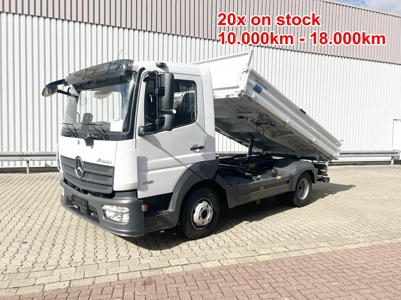 Mercedes-Benz Atego 818 K 4x2 Atego 818 K 4x2, 2x AHK, Meiller-Kipper, mehrfach Vorhanden! - Châssis cabine: photos 1 Mercedes-Benz Atego 818 K 4x2 Atego 818 K 4x2, 2x AHK, Meiller-Kipper, mehrfach Vorhanden! - Châssis cabine: photos 1
