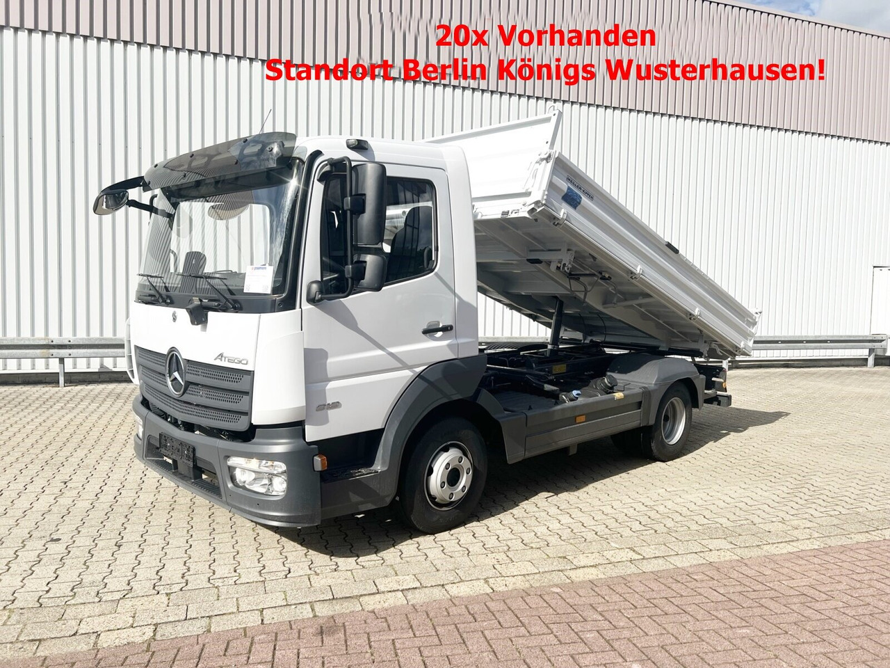 Mercedes-Benz Atego 818 K 4x2 Atego 818 K 4x2, Meiller-Kipper, mehrfach Vorhanden! - Camion benne: photos 1 Mercedes-Benz Atego 818 K 4x2 Atego 818 K 4x2, Meiller-Kipper, mehrfach Vorhanden! - Camion benne: photos 1