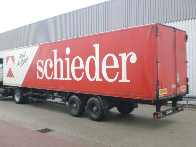 SLG 2/90 SPIER SLG 2/90, Möbelkofferauflieger, 80 cbm, 2x VORHANDEN! - Semi-remorque fourgon: photos 1 SLG 2/90 SPIER SLG 2/90, Möbelkofferauflieger, 80 cbm, 2x VORHANDEN! - Semi-remorque fourgon: photos 1