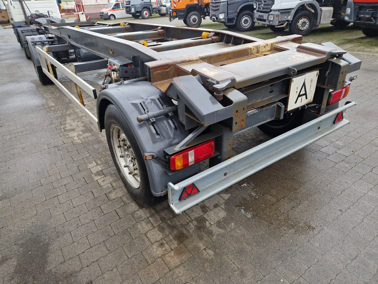 Schmitz Cargobull ACF 18 S ACF 18 S, Schlittenabroller bis 7 m Beh. - Remorque ampliroll/ Multibenne: photos 2 Schmitz Cargobull ACF 18 S ACF 18 S, Schlittenabroller bis 7 m Beh. - Remorque ampliroll/ Multibenne: photos 2
