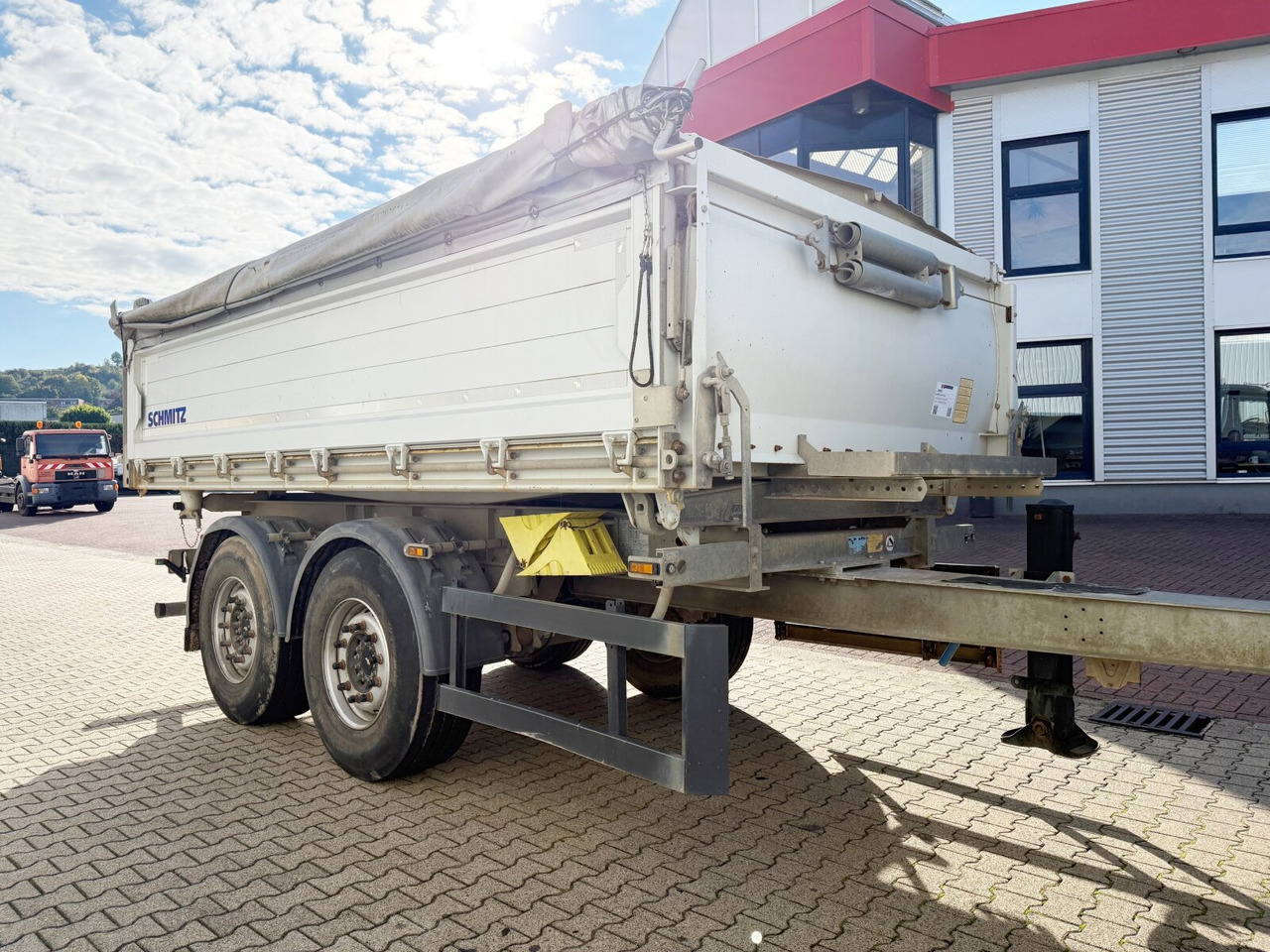 Schmitz Cargobull ZKI 18-4.9 ZKI 18-4.9, Alu-Bordwände, ca. 10m³ - Remorque benne: photos 1 Schmitz Cargobull ZKI 18-4.9 ZKI 18-4.9, Alu-Bordwände, ca. 10m³ - Remorque benne: photos 1