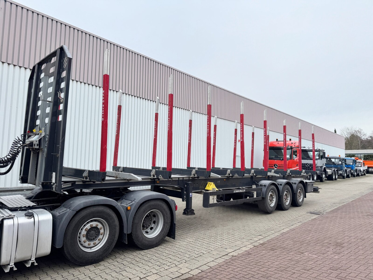 Schwarzmüller 3-Achs Holzauflieger 3-Achs Holzauflieger, Liftachse, MEHRFACH VORHANDEN! - Semi-remorque grumier: photos 3 Schwarzmüller 3-Achs Holzauflieger 3-Achs Holzauflieger, Liftachse, MEHRFACH VORHANDEN! - Semi-remorque grumier: photos 3