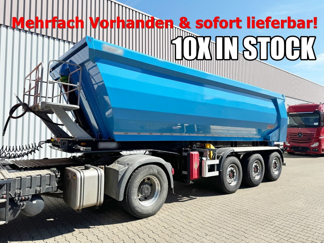 Euro ATM 27 Euro ATM 27, HARDOX Stahlmulde ca. 27m³, Liftachse - Semi-remorque: photos 1 Euro ATM 27 Euro ATM 27, HARDOX Stahlmulde ca. 27m³, Liftachse - Semi-remorque: photos 1