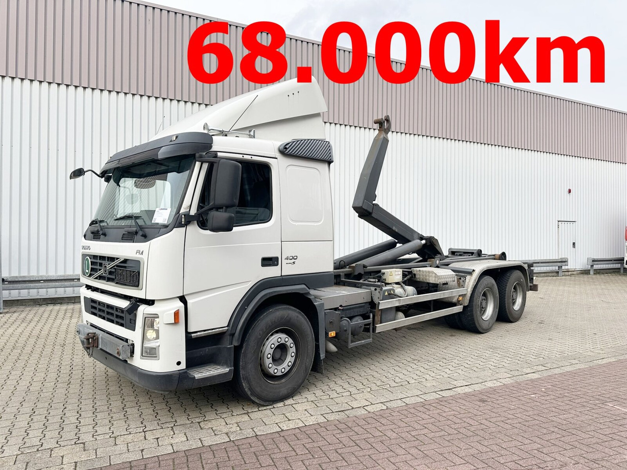 Volvo FM 400 6x4 R FM 400/6x4 R, VDL S-21-6200 4.50 bis 7.00m Container - Camion ampliroll: photos 1 Volvo FM 400 6x4 R FM 400/6x4 R, VDL S-21-6200 4.50 bis 7.00m Container - Camion ampliroll: photos 1