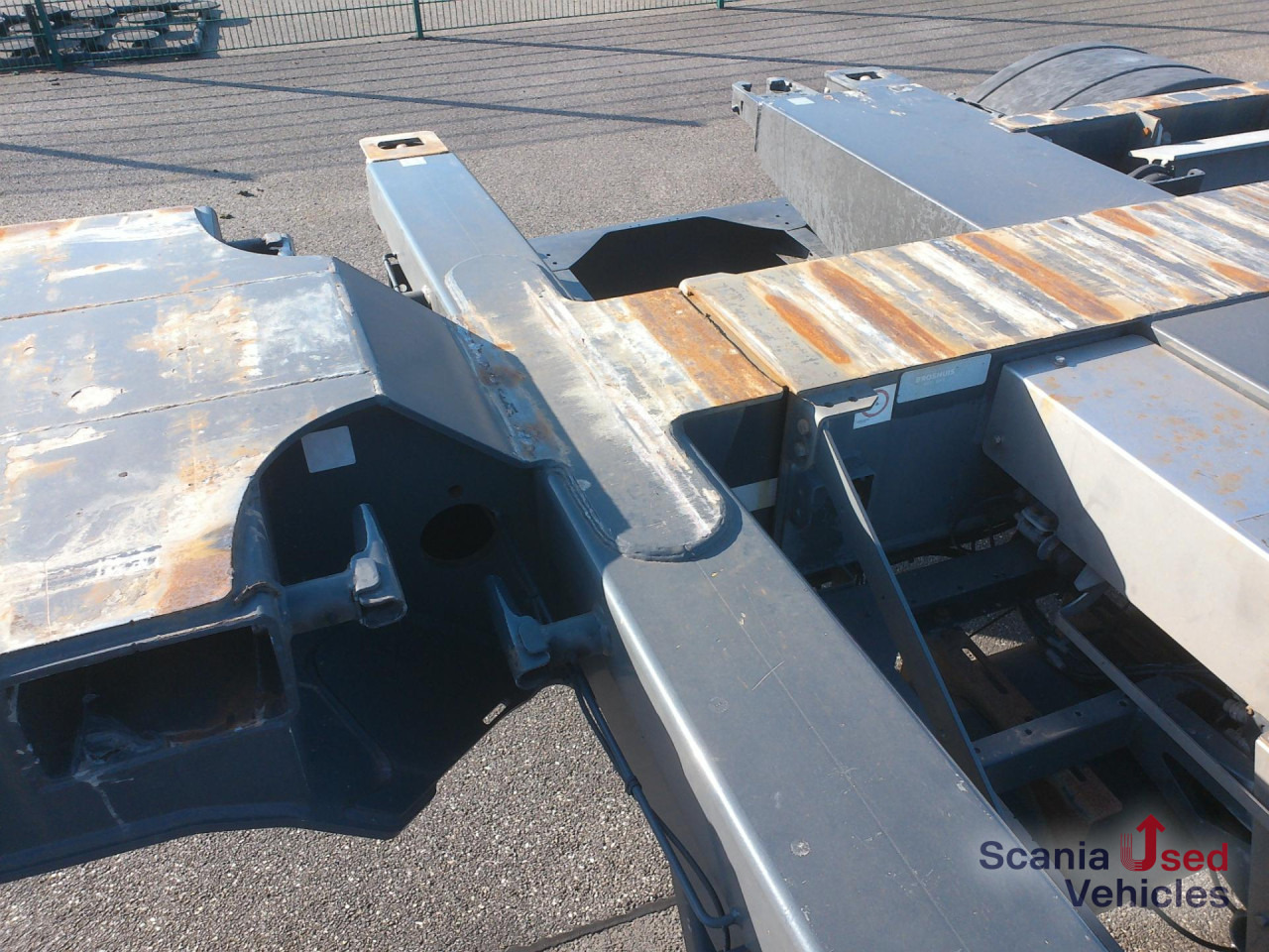 BROSHUIS Container Chassis 20-40-45 Fuss Lift - Semi-remorque porte-conteneur/ Caisse mobile: photos 5 BROSHUIS Container Chassis 20-40-45 Fuss Lift - Semi-remorque porte-conteneur/ Caisse mobile: photos 5