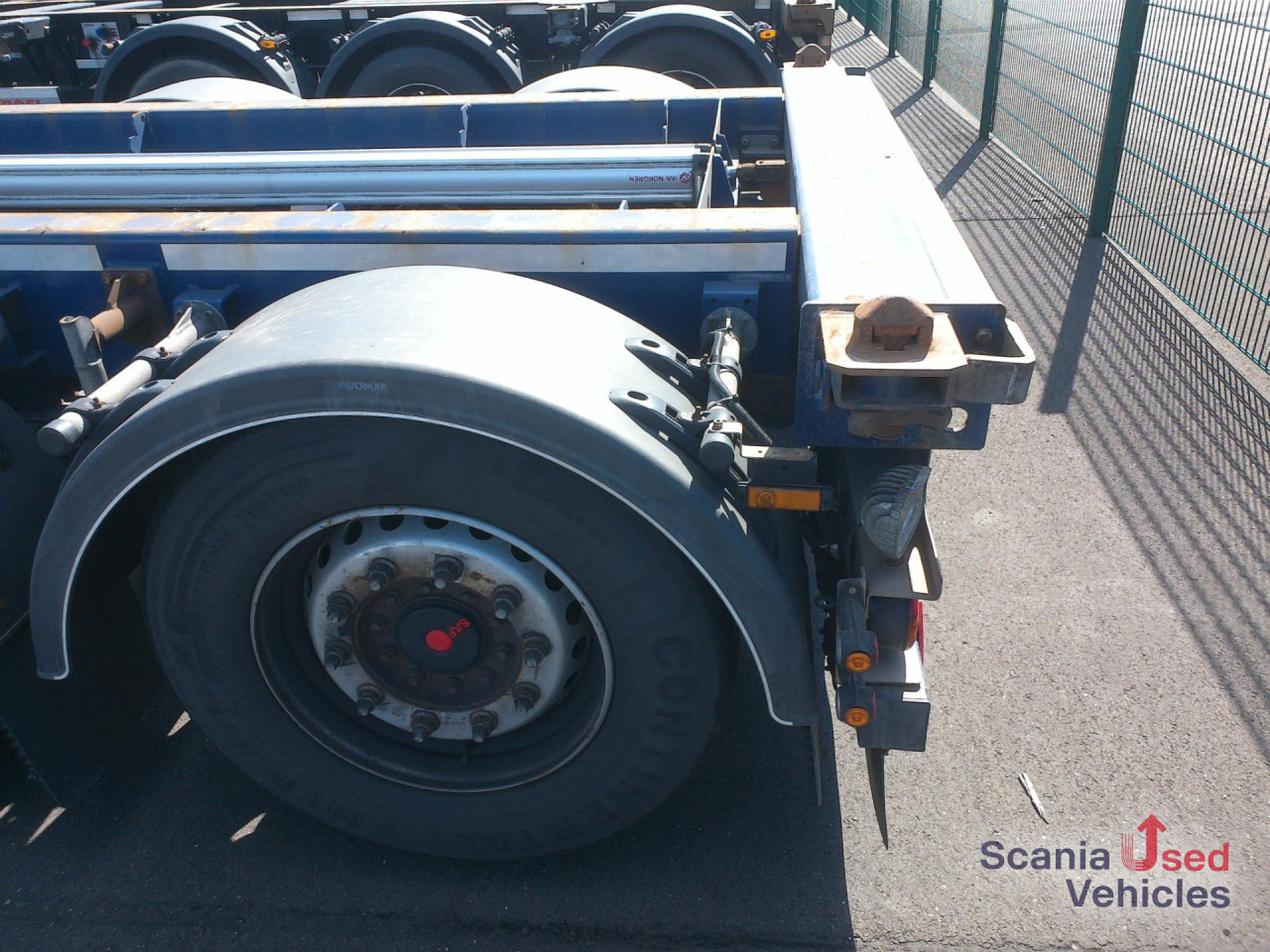 Semi-remorque porte-conteneur/ Caisse mobile Container Chassis WEB Trailer: photos 15