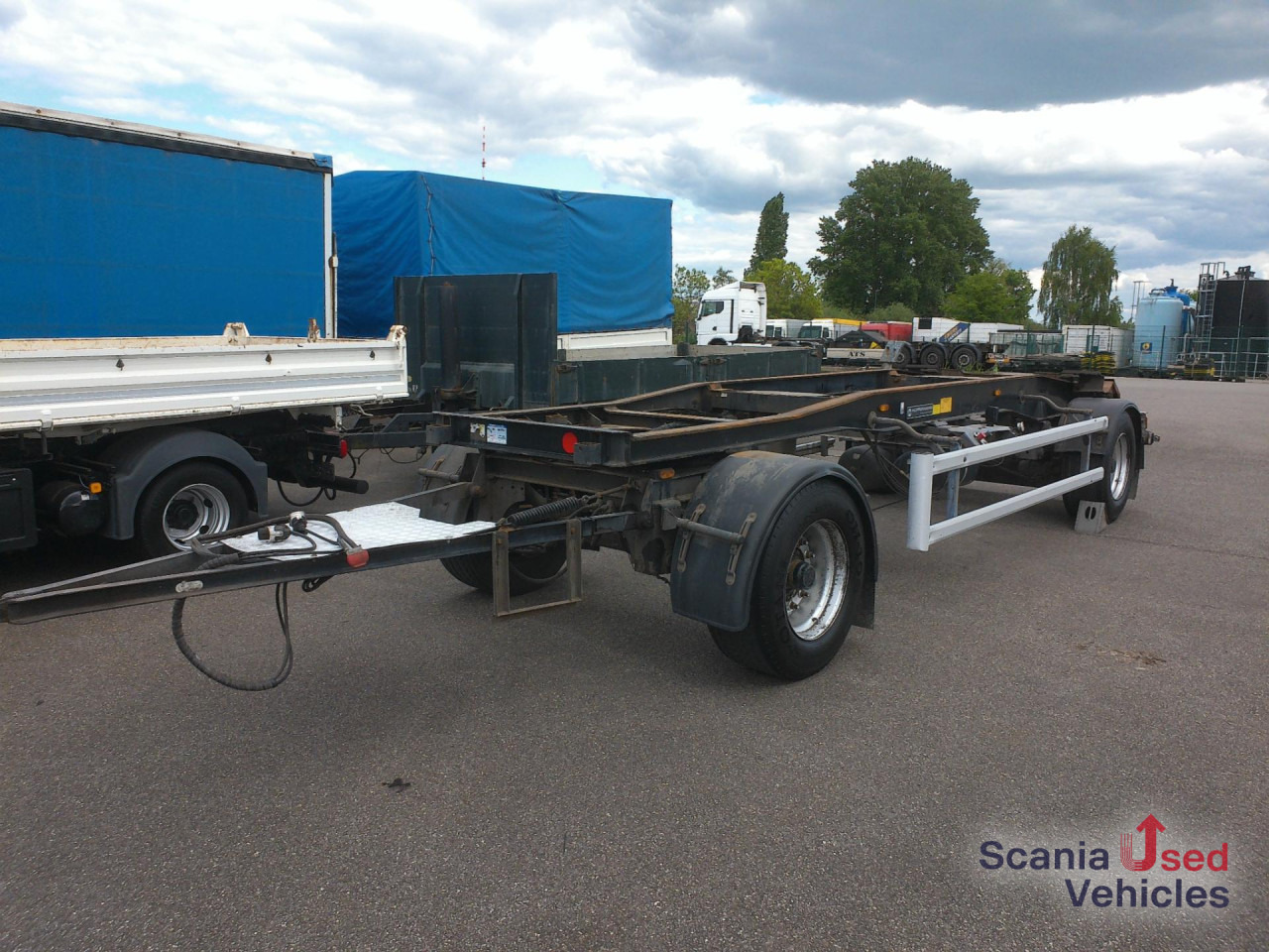 HUEFFERMANN HSA 1870LS f. Abrollbehälter - Remorque ampliroll/ Multibenne: photos 1 HUEFFERMANN HSA 1870LS f. Abrollbehälter - Remorque ampliroll/ Multibenne: photos 1
