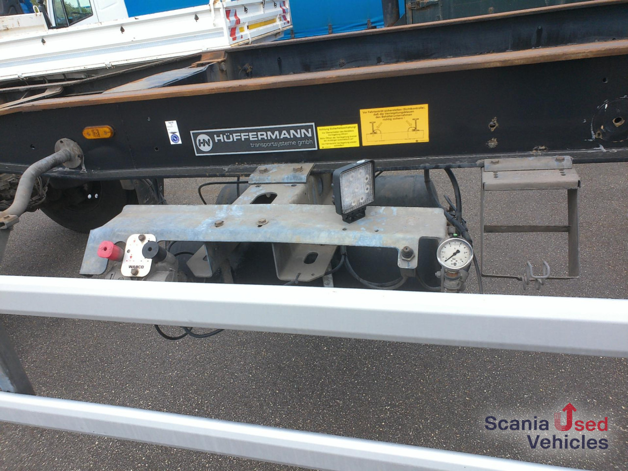 Remorque ampliroll/ Multibenne HUEFFERMANN HSA 1870LS f. Abrollbehälter Top !!!: photos 14