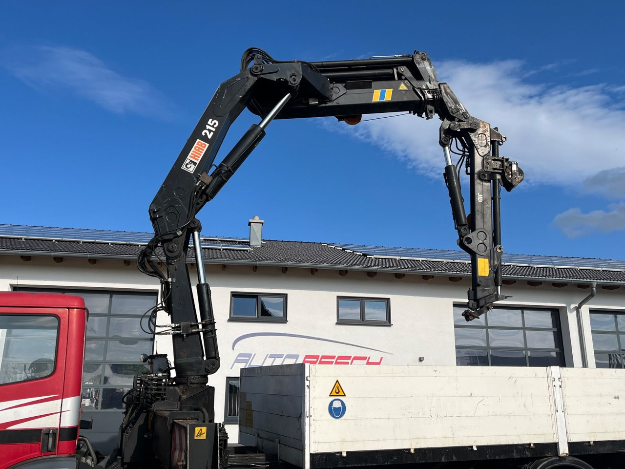 Mercedes-Benz SK 1820 mit HIAB 215-5 mit Jib und Winde - Camion plateau, Camion grue: photos 2 Mercedes-Benz SK 1820 mit HIAB 215-5 mit Jib und Winde - Camion plateau, Camion grue: photos 2