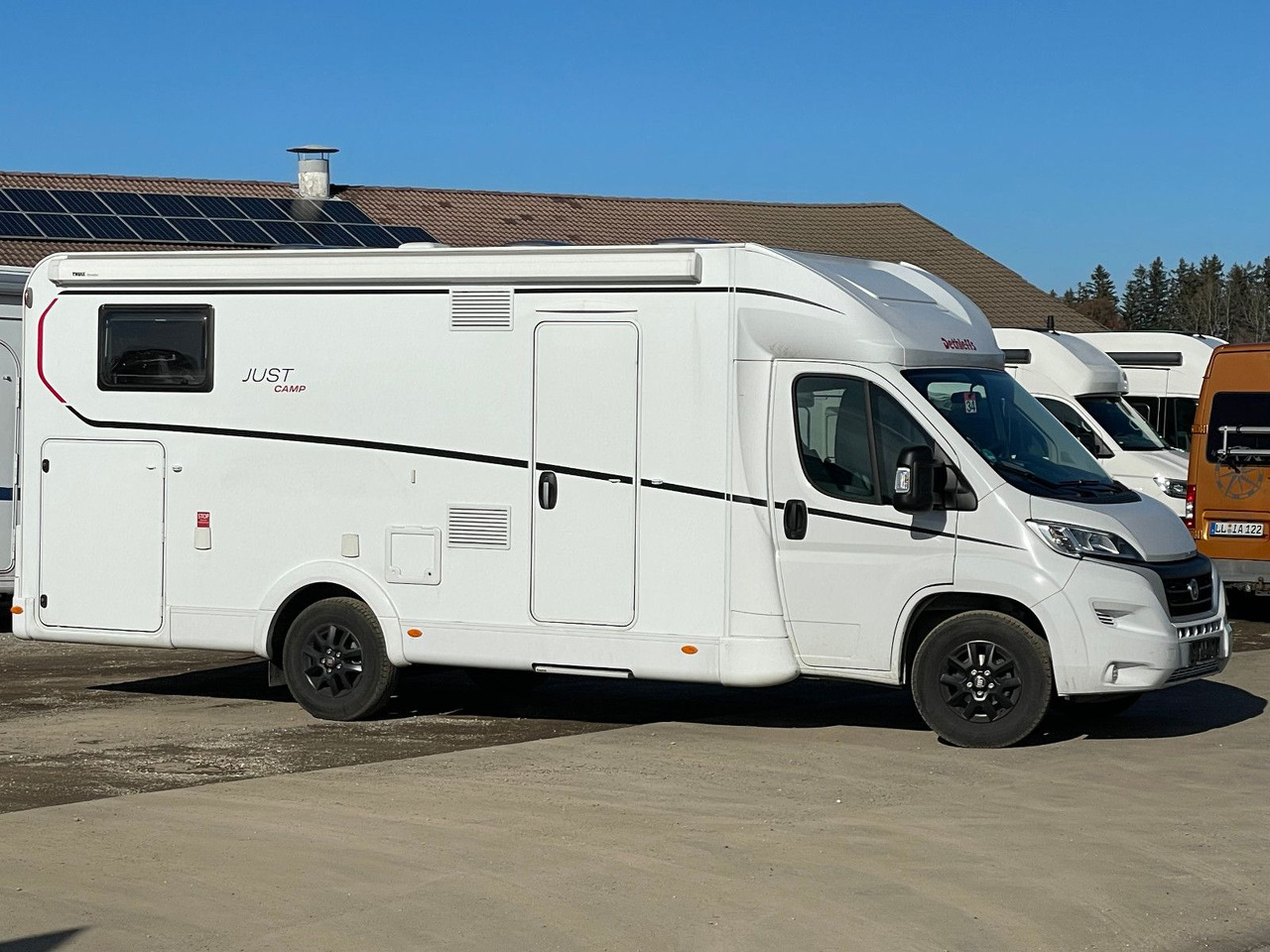Dethleffs Just T 7052 EB mit Hubbett,Fiat - Camping-car profilé: photos 2 Dethleffs Just T 7052 EB mit Hubbett,Fiat - Camping-car profilé: photos 2